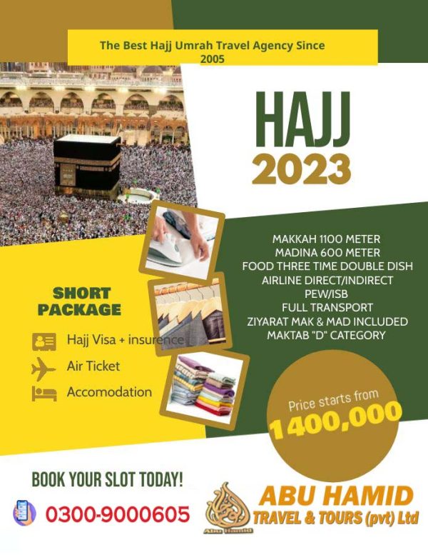 Short Hajj Package Abuhamid Travel Hajj Umrah Travel And Tours Company